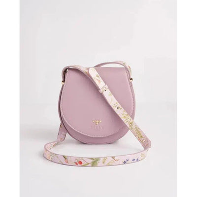 Fable England Bag: Meadow Creatures Lilac Saddle-ESSE Purse Museum & Store