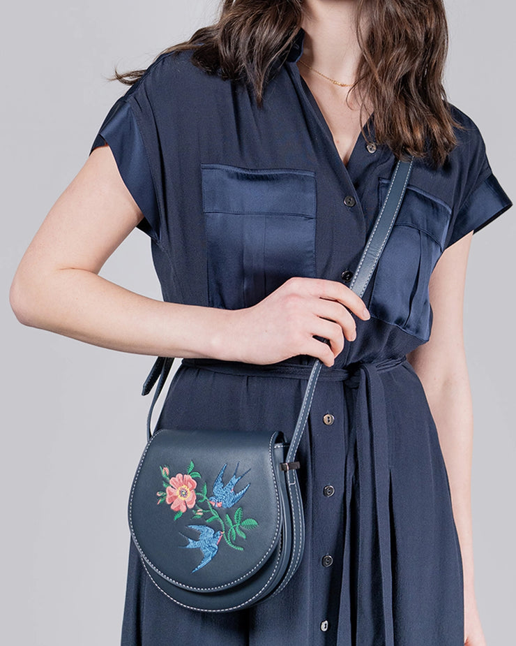Fable England Bag: Swooping Swallows-ESSE Purse Museum & Store