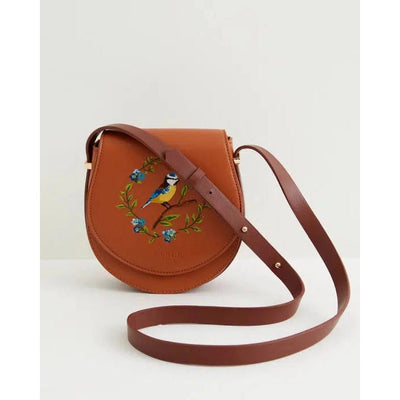 Fable England: Blue Tit Mini Saddle Bag-ESSE Purse Museum & Store