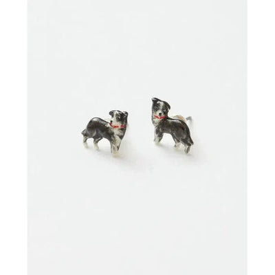 Fable England Earrings: Collie Studs-ESSE Purse Museum & Store