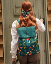 Fable England: Into the Woods Green Backpack-ESSE Purse Museum & Store
