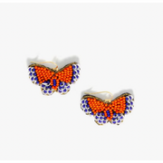 Fair Anita Earrings: Beaded Butterfly-ESSE Purse Museum & Store