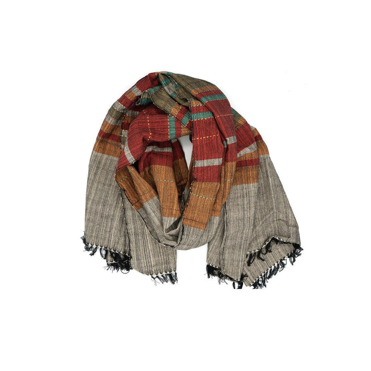 Fair Anita Scarf: Desert Stripe-ESSE Purse Museum & Store