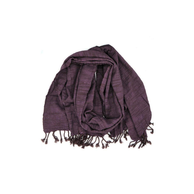 Fair Anita Scarf: Simplicity Purple-ESSE Purse Museum & Store
