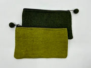 Fibres of Life: 2- Tone Felt Pouch-ESSE Purse Museum & Store