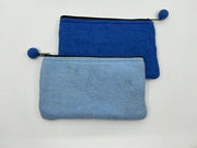 Fibres of Life: 2- Tone Felt Pouch-ESSE Purse Museum & Store