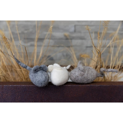 Fibres of Life: Felt Mouse Cat Toy-ESSE Purse Museum & Store