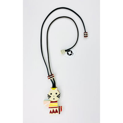 Finn Necklace: Allegria Rio Cat Pendant-ESSE Purse Museum & Store