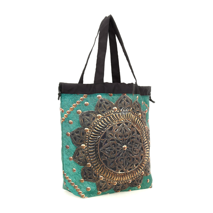 Gabs Bag: Printed Nylon Shopper-ESSE Purse Museum & Store