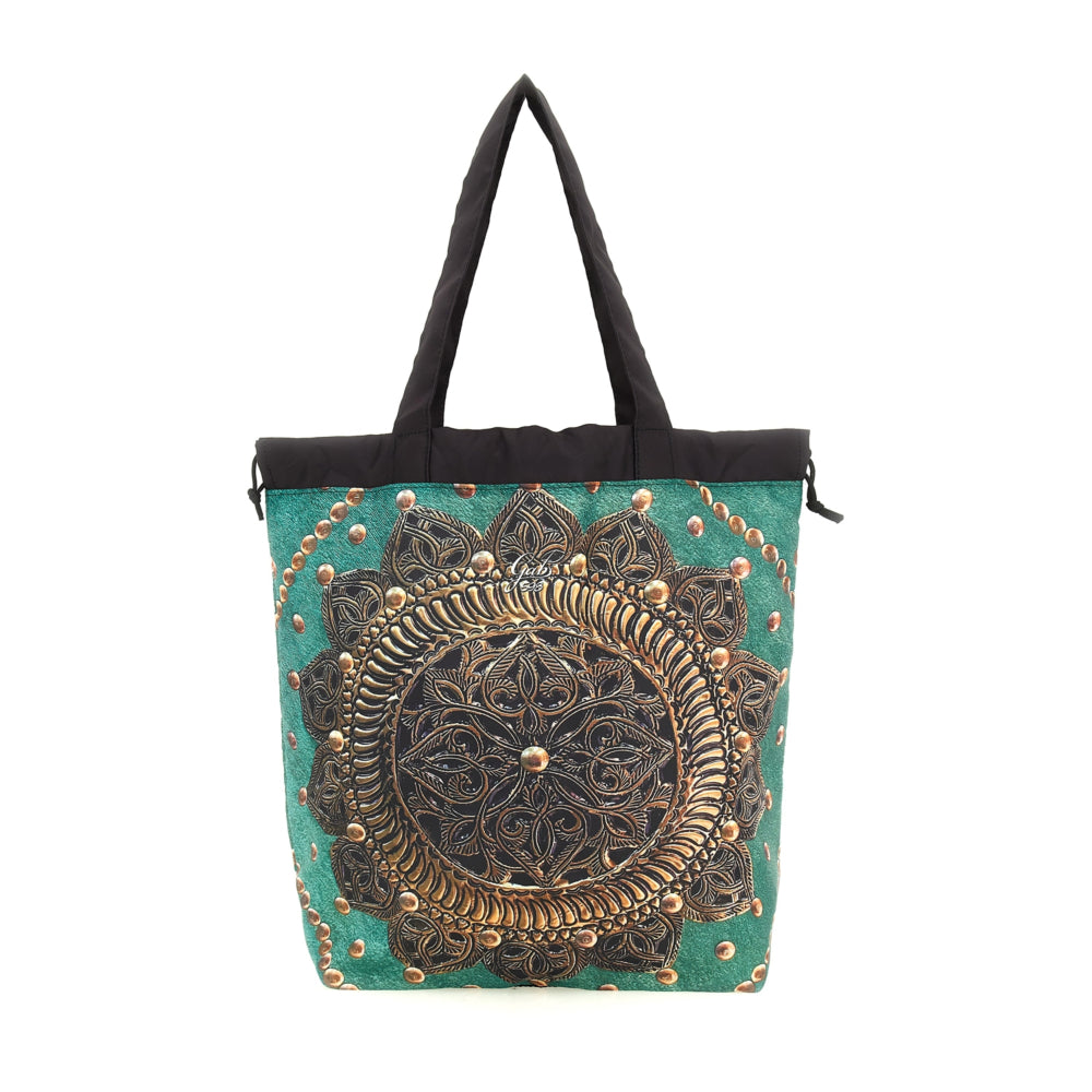 Gabs Bag: Printed Nylon Shopper