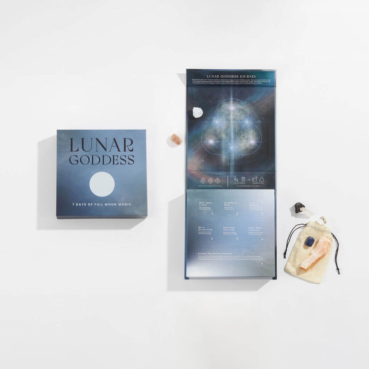 GeoCentral: Lunar Goddess Crystal Countdown Box-ESSE Purse Museum & Store