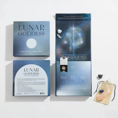 GeoCentral: Lunar Goddess Crystal Countdown Box-ESSE Purse Museum & Store