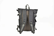 Harvest Label Backpack: 2-Tone Rolltop-ESSE Purse Museum & Store