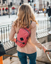 Harvest Label Sling Pack: Pink-ESSE Purse Museum & Store