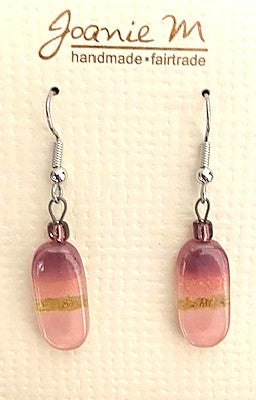 Dunitz & Company Earrings: Joanie M, Tiny Glass Ovals-ESSE Purse Museum & Store