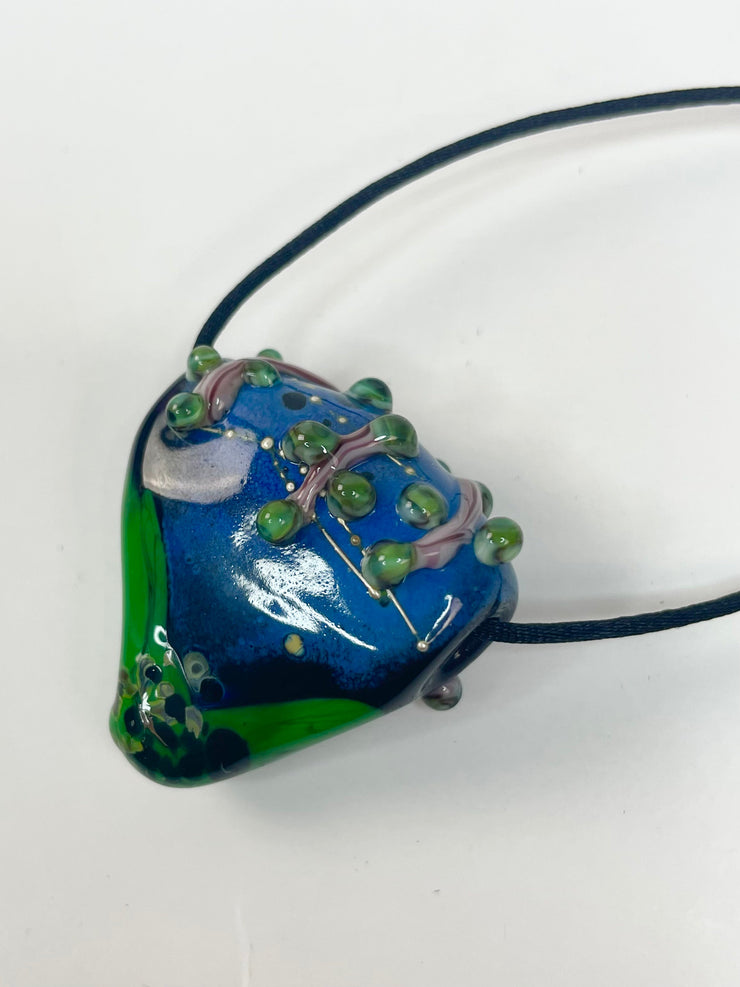 Isinglass Design Necklace: Tree & Moon-ESSE Purse Museum & Store