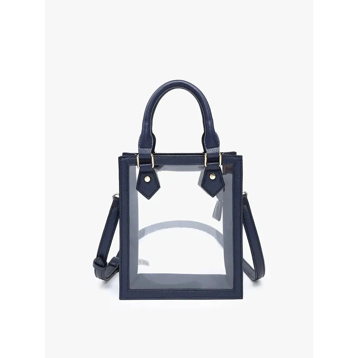 Jen & Co. Bag: Clear Elise with Dual Handles