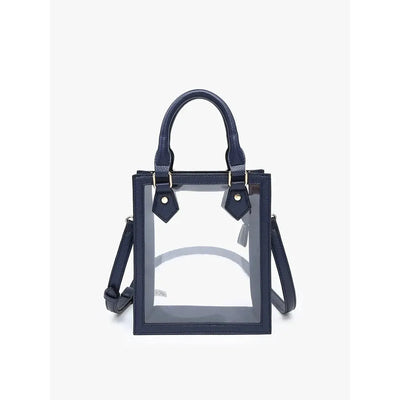 Jen & Co. Bag: Clear Elise with Dual Handles-ESSE Purse Museum & Store