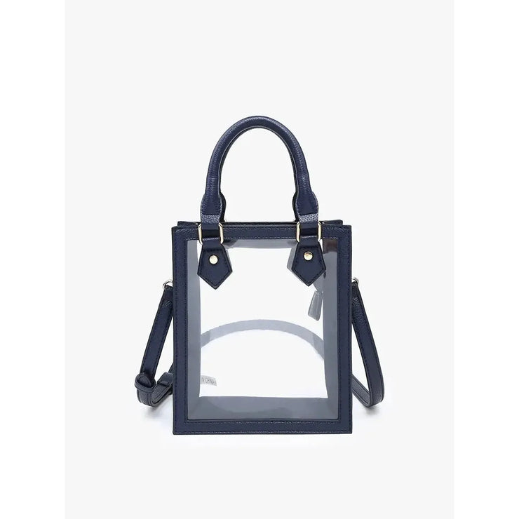 Jen & Co. Bag: Clear Elise with Dual Handles-ESSE Purse Museum & Store
