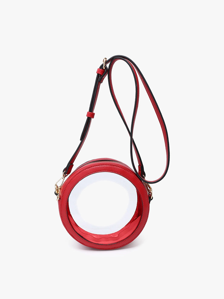 Jen & Co. Bag: Clear Lilibet Circular Crossbody-ESSE Purse Museum & Store