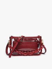 Jen & Co. Bag: Jessica Clear Crossbody-ESSE Purse Museum & Store