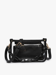 Jen & Co. Bag: Jessica Clear Crossbody-ESSE Purse Museum & Store