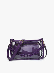 Jen & Co. Bag: Jessica Clear Crossbody-ESSE Purse Museum & Store