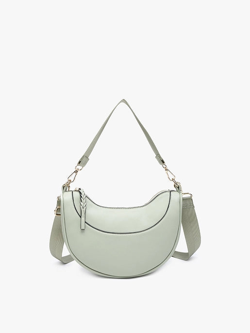 Jen & Co. Bag: Monica Half Moon-ESSE Purse Museum & Store