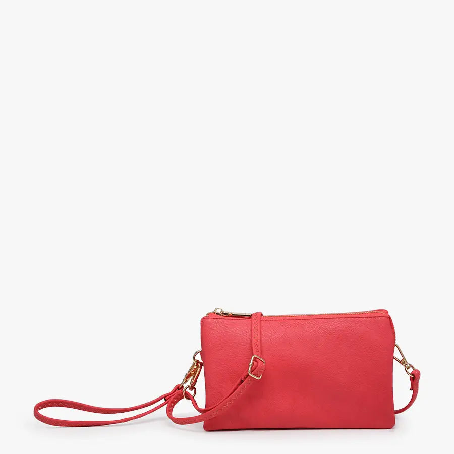Jen & Co. Bag: Riley 3 Compartment Crossbody/Wristlet-ESSE Purse Museum & Store