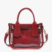 Jen & Co. Bag: Stacey Clear Satchel-ESSE Purse Museum & Store