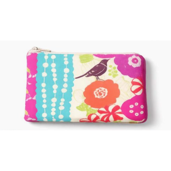 Judy Secon Designs Zipper Pouch: Small Bird-ESSE Purse Museum & Store