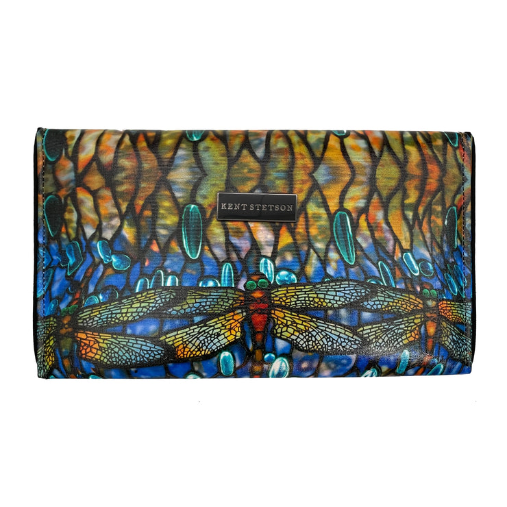 Kent Stetson Clutch: Dragonfly-ESSE Purse Museum & Store