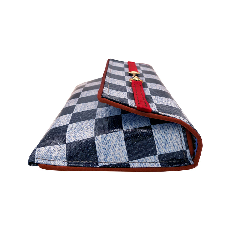 Kent Stetson Clutch: Horseplay Denim-ESSE Purse Museum & Store