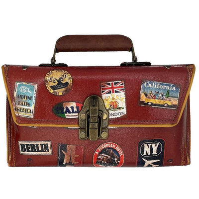 Kent Stetson Clutch: Wanderlust-ESSE Purse Museum & Store