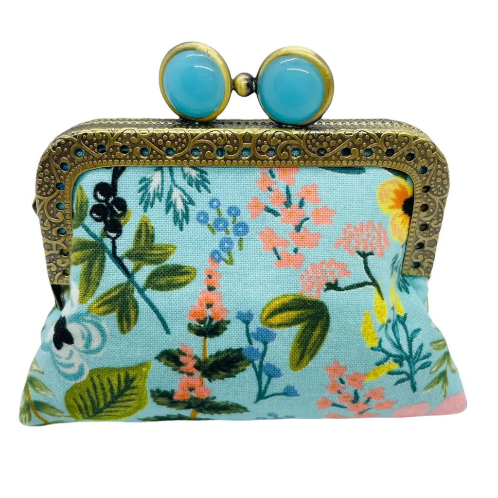 Kiki & Syds Coin Purse: Herb Garden, Mint-ESSE Purse Museum & Store