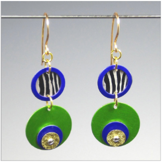 Lenel Designs Earrings: Amanda-ESSE Purse Museum & Store