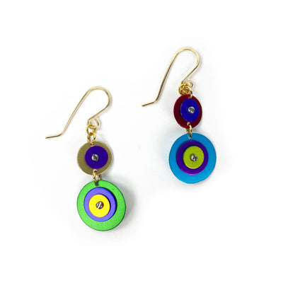 Lenel Designs Earrings: Daisy-ESSE Purse Museum & Store