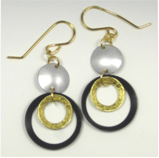 Lenel Designs Earrings: Inez Mini-ESSE Purse Museum & Store