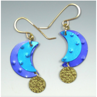 Lenel Designs Earrings: Luna-ESSE Purse Museum & Store