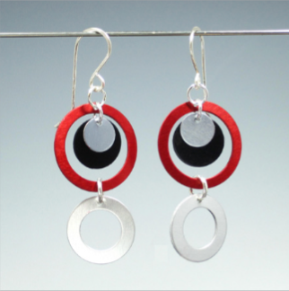 Lenel Designs Earrings: Nadia Mini-ESSE Purse Museum & Store