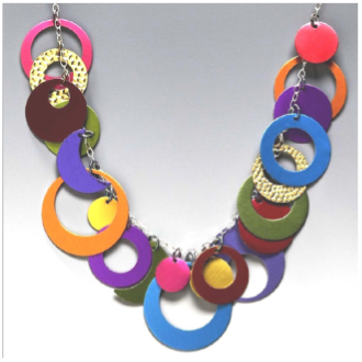 Lenel Designs Necklace: Violette-ESSE Purse Museum & Store