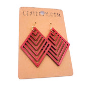 LexiZoey Earrings: Carbon Copy-ESSE Purse Museum & Store