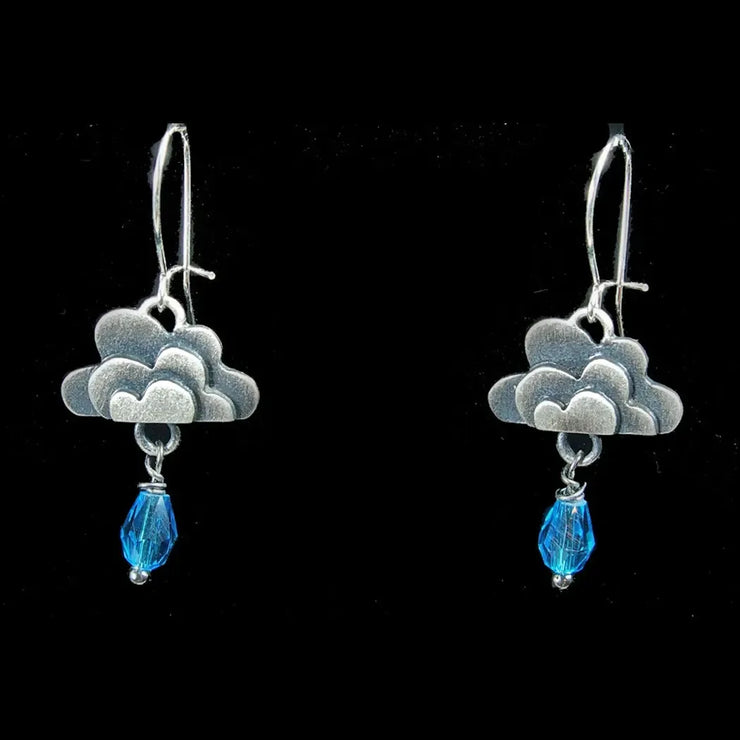 Lil' Scratch Earrings: Cloud-ESSE Purse Museum & Store