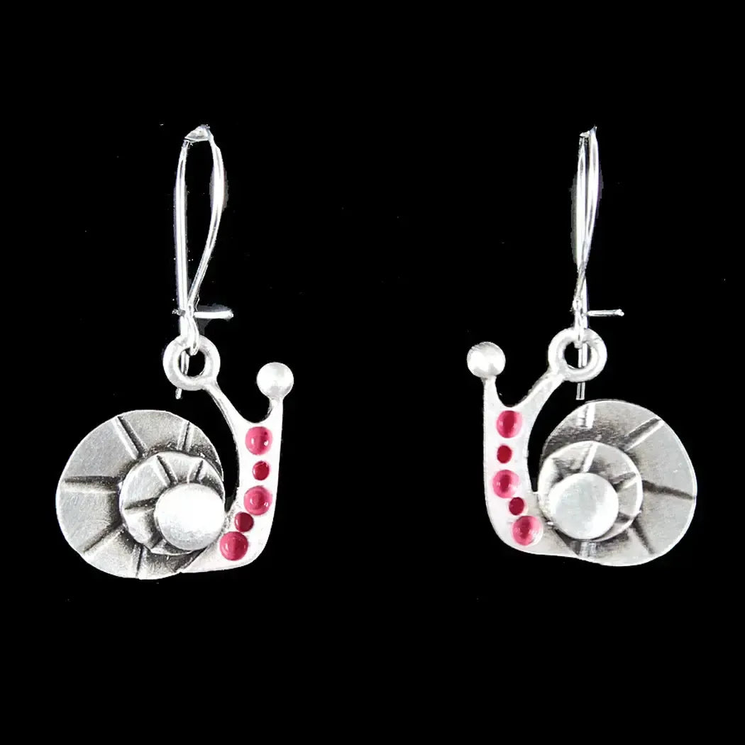 Lil' Scratch Earrings: Snail