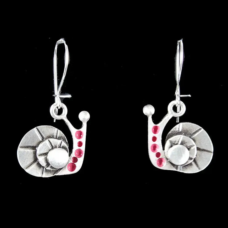 Lil' Scratch Earrings: Snail-ESSE Purse Museum & Store