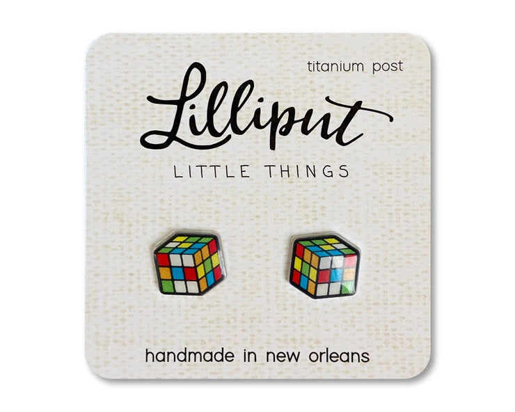 Lilliput Little Things Earrings: Studs-ESSE Purse Museum & Store