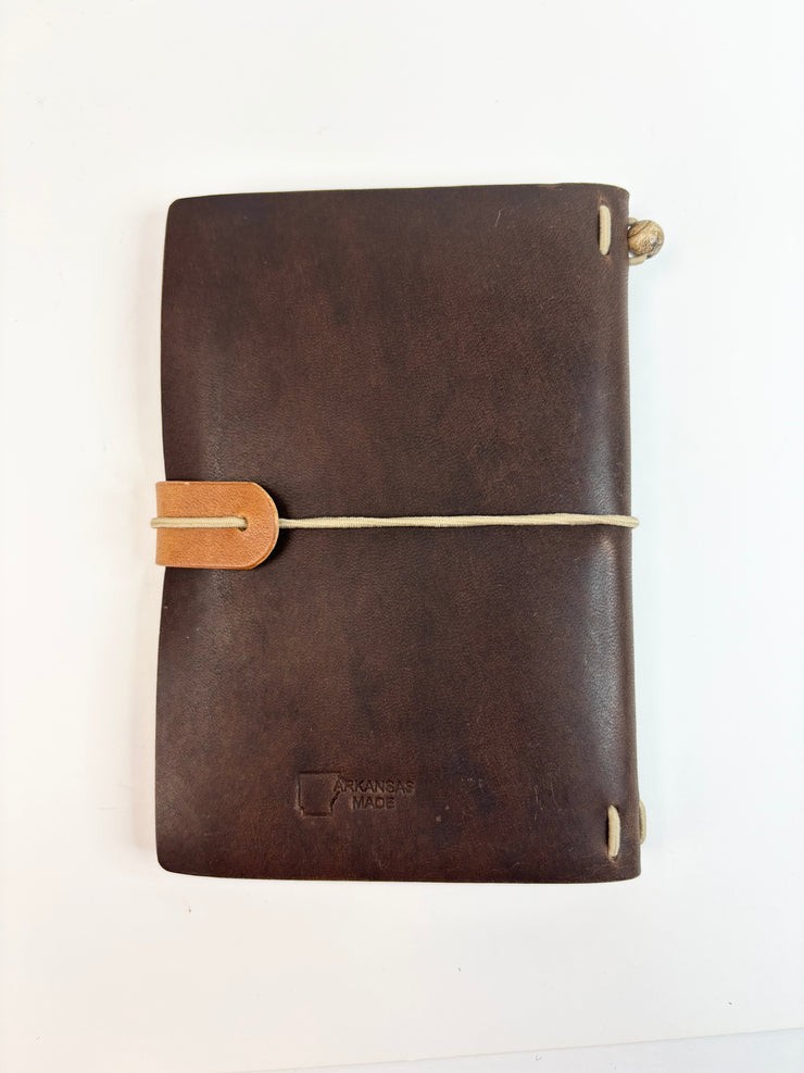 Lost Leather Travel Journal: Large Wanderer-ESSE Purse Museum & Store