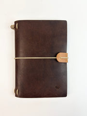 Lost Leather Travel Journal: Large Wanderer-ESSE Purse Museum & Store