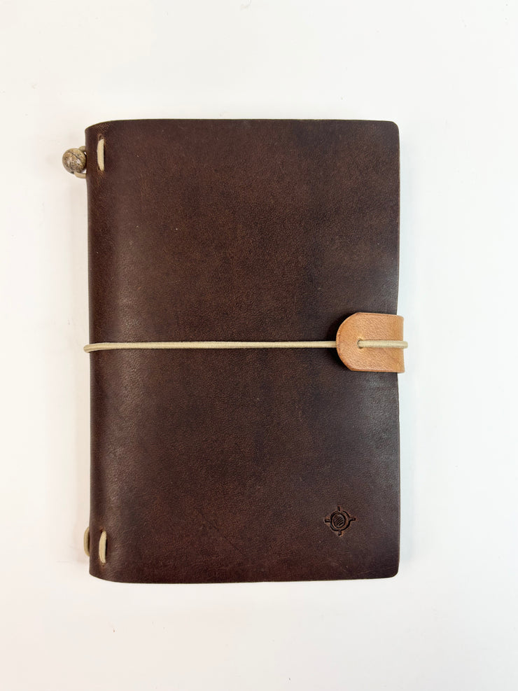 Lost Leather Travel Journal: Large Wanderer-ESSE Purse Museum & Store