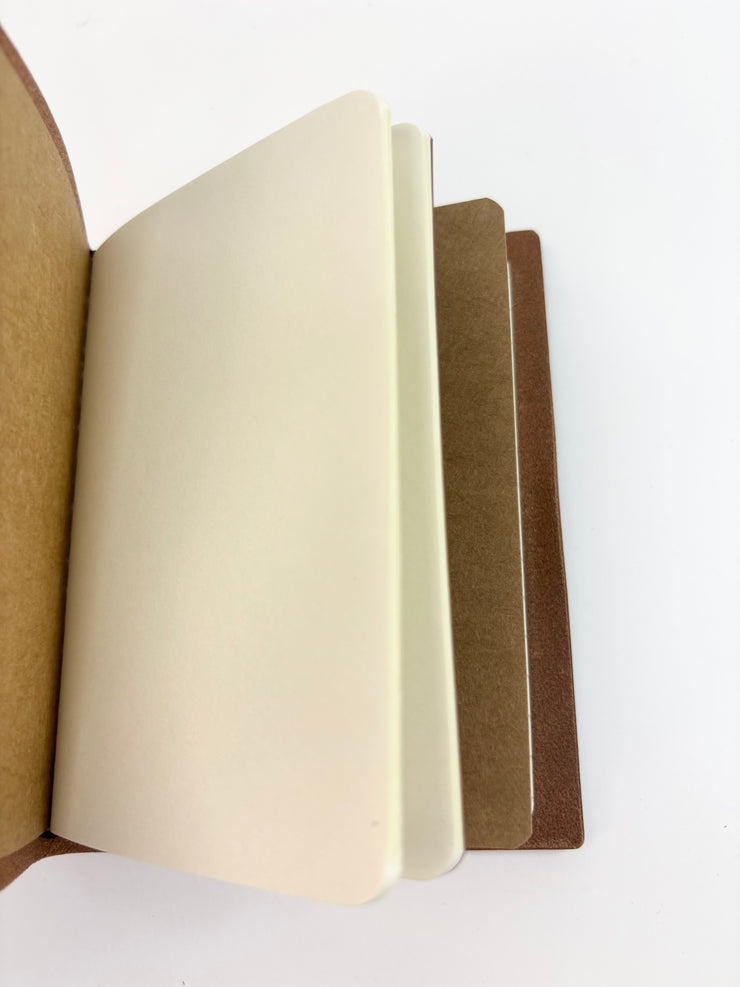 Lost Leather Travel Journal: Small Wanderer-ESSE Purse Museum & Store